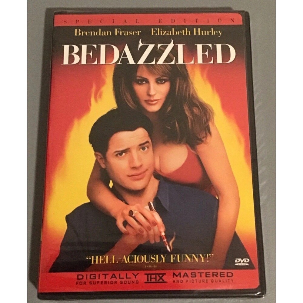 BEDAZZLED Special Edition (DVD 2001) Brendan Fraser, Elizabeth Hurley NEW SEALED